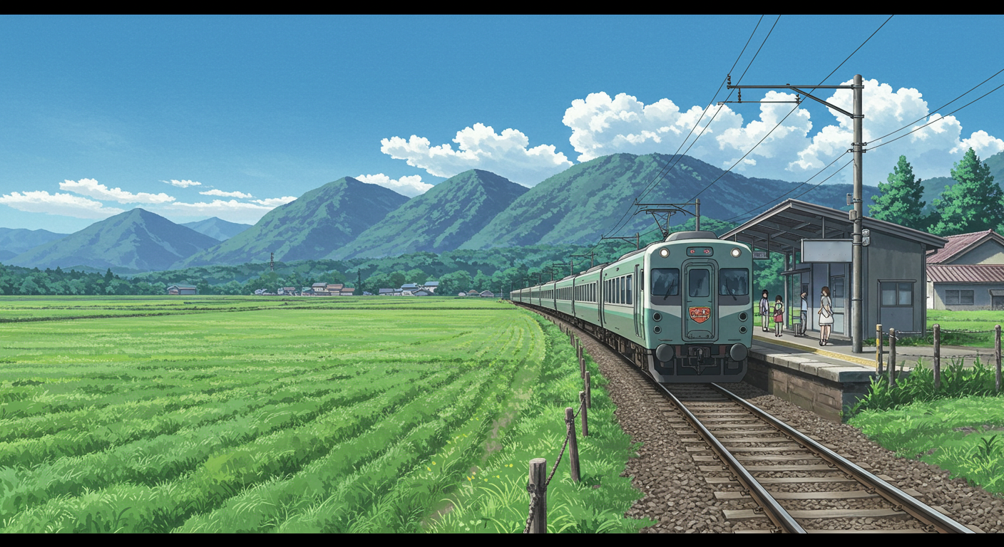 電車でのアクセス（イメージ）