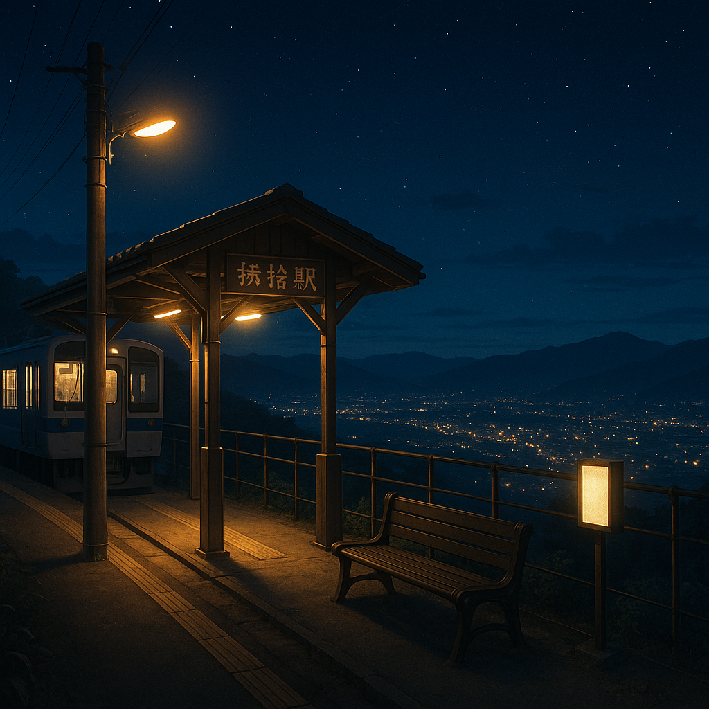 姨捨駅　イメージ